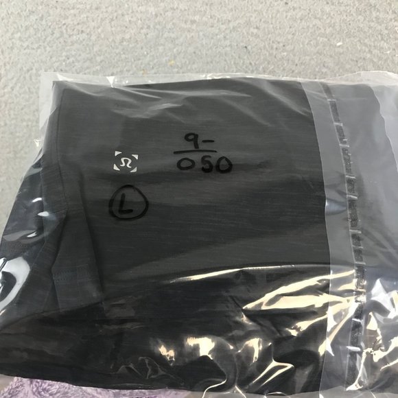 Mens Large Lululemon Pace Breaker black drawstring short - Picture 7 of 7